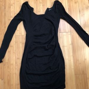 Black Sweater Dress